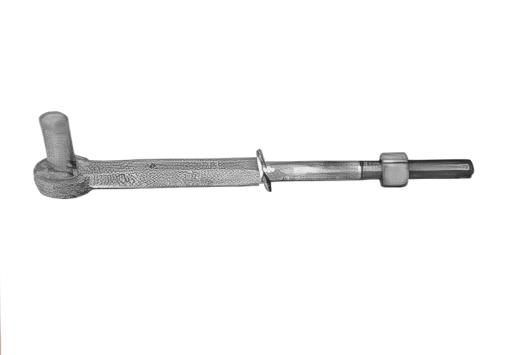 Field Gate Hook Bolt, Gate Fitting, Gravity Engineering Works