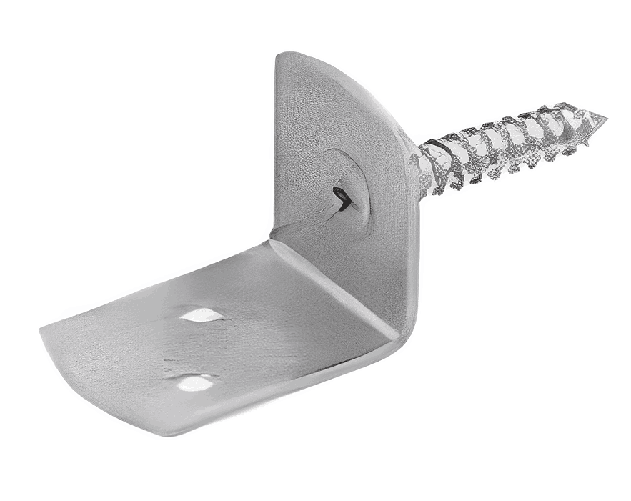 L-Braid Screen Support, Fence and Garden Hardware, Gravity Engineering Works