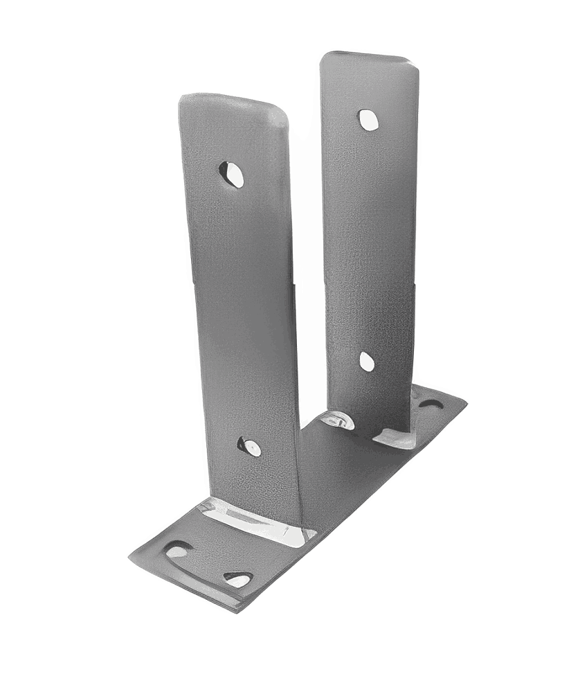 U-Support Plate, Garden & Fence Hardware, Gravity Engineering Works